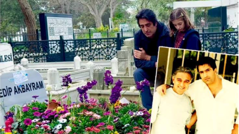 Mahsun Kırmızıgül... EDİP AKBAYRAM'IN MEZARINI ZİYARET ETTİ!