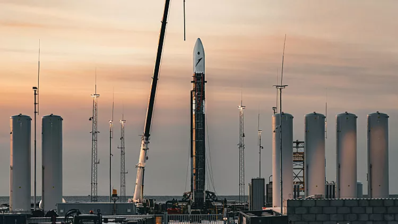 Alman start-up ilk test uçuşunda yörüngeye roket fırlatacak