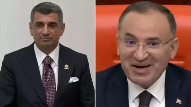 CHP'li Gürsel Erol Meclis kürsüsünde konuşmadan durdu, Bozdağ'ın tepkisi güldürdü