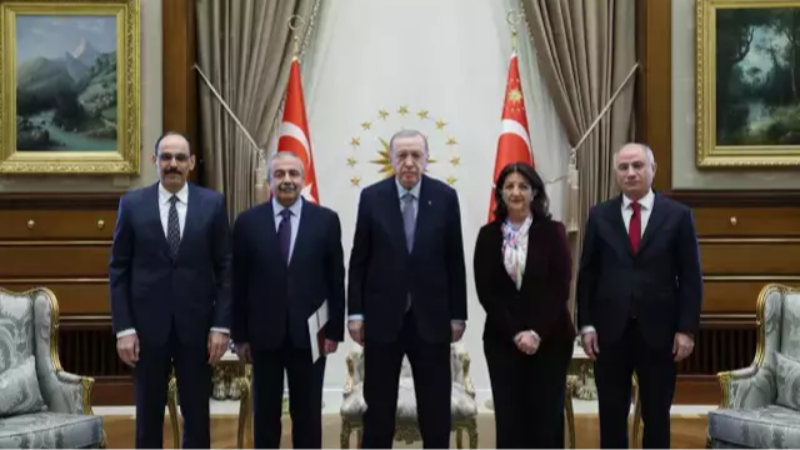 Cumhurbaşkanı Erdoğan'la görüşen DEM Parti'den yazılı açıklama