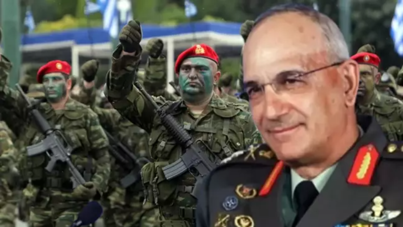 Yunanistan Genelkurmay Başkanı Houpis'den Türkiye'ye küstah tehdit