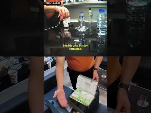 Başkan Yardımcısının Baklava Kutusundaki 110 Bin Euro&#39;luk Rüşveti Aldığı Anlar Kamerada
