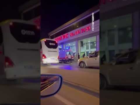 Gelini alan araba damatsız böyle harekete geçti, kazada gelin ölümden döndü