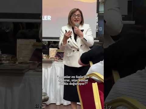 Gaziantep&#39;in aslanları neden dördüz doğuruyor? Fatma Şahin sırrı açıkladı